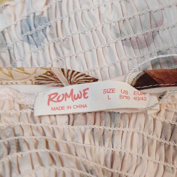 NWT Mushroom Vintage Inspired Print Halter Crop Top - Picture 5 of 6